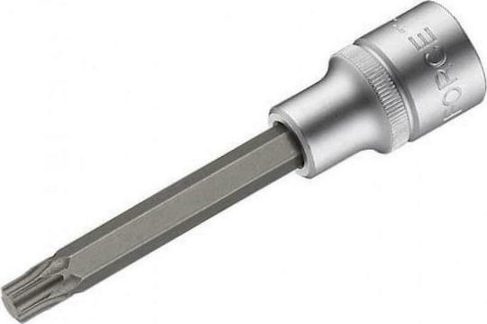 Force Long Socket 1/2" Torx Long Walnut with Torx Head and Socket 1/2'' T70x100mm
