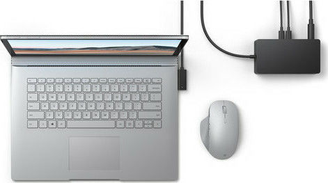 Microsoft Surface Dock 2 USB-C Docking Station with HDMI 4K PD Ethernet and Support for 2 Monitors Black