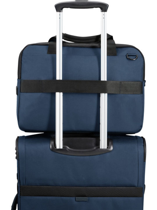 Samsonite Mysight Τσάντα Ώμου / Χειρός για Laptop 14.1" με Θύρα USB σε Μπλε χρώμα