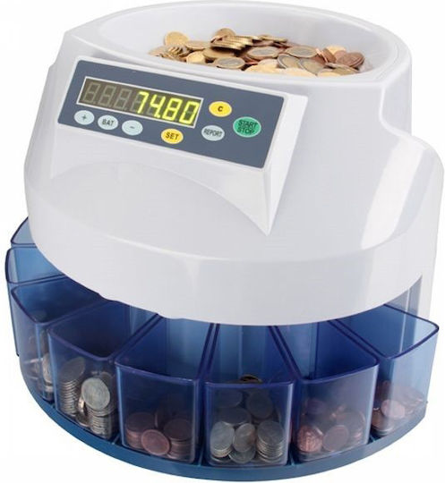 KB-350 Money Counter with Speed 300 Coins per Minute