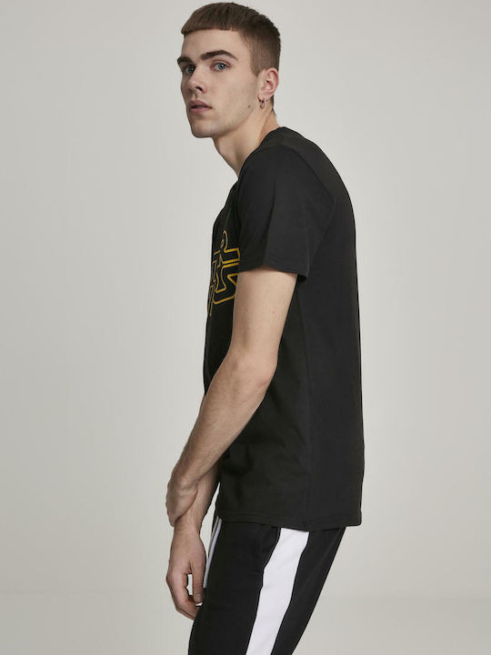 Merchcode Logo T-shirt Star Wars Black Cotton MC345-00007