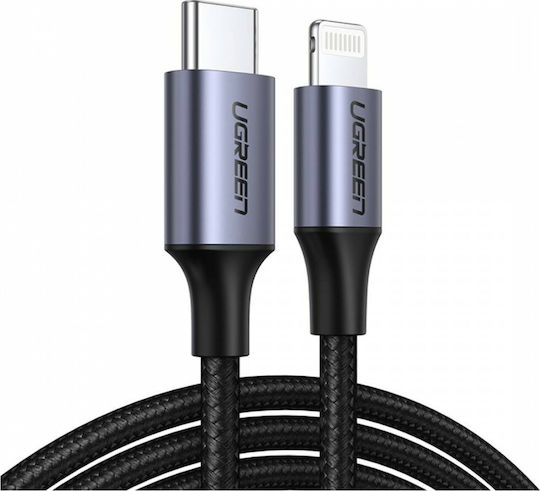 Ugreen Braided USB-C to Lightning Cable 20W Black 1m (60759)