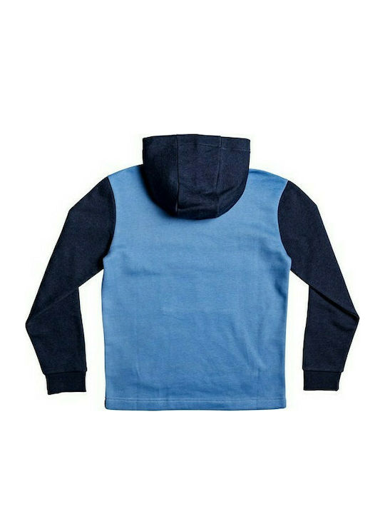 Quiksilver Kinder Sweatshirt mit Kapuze und Taschen Blau Dove Sealers