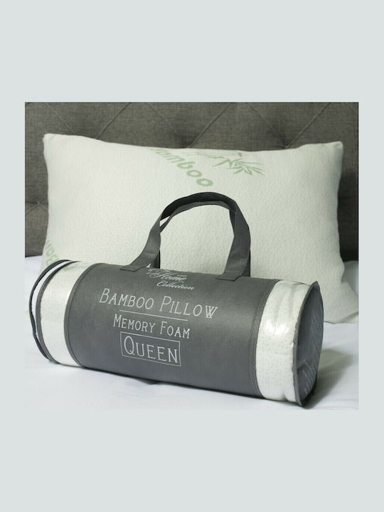 Sweet Home Collection Cover Bamboo Μαξιλάρι Ύπνου Memory Foam 50x70cm 2τμχ