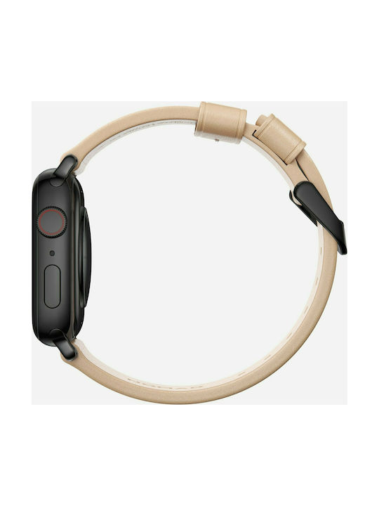 Nomad Modern Slim Strap Strap Leather Black (Apple Watch 38/40/41/42mm) NM10JNB000