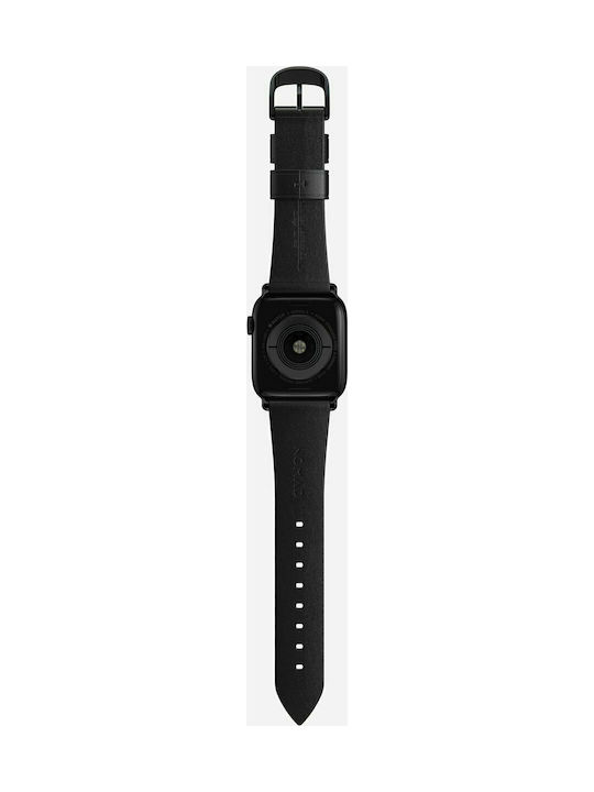 Nomad Modern Slim Strap Strap Leather Black (Apple Watch 38/40/41/42mm) NM10J1B000