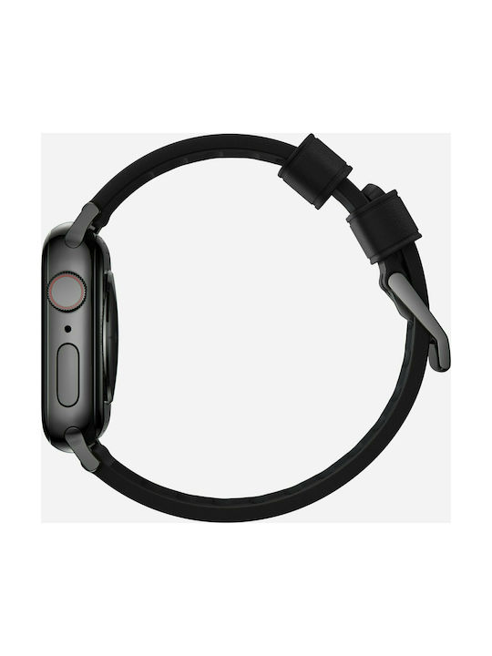 Nomad Active Strap Pro Armband Leder Schwarz (Apple Watch 42/44/45mm) NM1A41BNW0