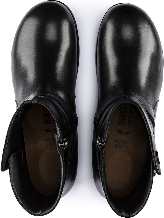 Collins Ghete Dama de Piele Ankle Boots Negru