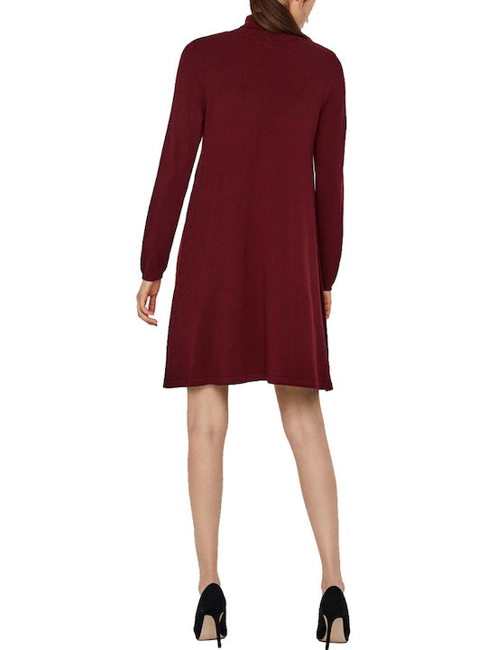 Vero Moda Dress All Day Burgundy