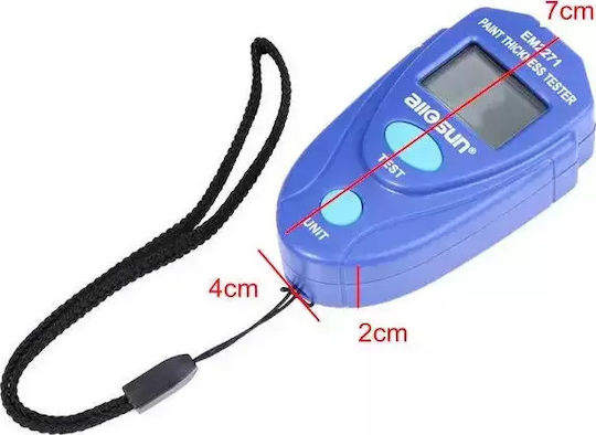 E-Sun Digital Coating Thickness Gauge for Paint Coating for Metallic Surfaces EM-2271