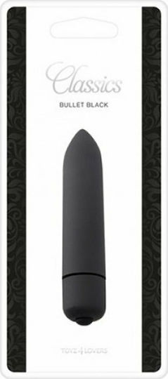 Toyz4lovers Classics Bullet Vibrator Bullet 9cm Black