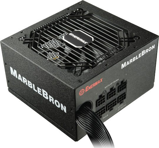 Enermax MarbleBron 650W Μαύρο Τροφοδοτικό Υπολογιστή Semi Modular 80 Plus Bronze
