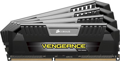 Corsair 32GB DDR3 RAM cu 4 module (4x8GB) și Viteză 1600 pentru Desktop