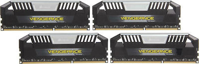Corsair 32GB DDR3 RAM cu 4 module (4x8GB) și Viteză 1600 pentru Desktop