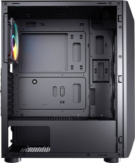 Cougar MX410 Mesh-G RGB Gaming Midi Tower Κουτί Υπολογιστή με Πλαϊνό Παράθυρο Μαύρο