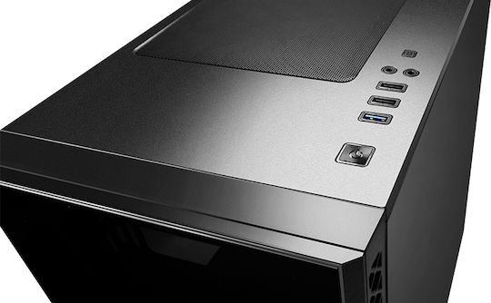 Deepcool Matrexx 50 ADD-RGB 4F Gaming Middle Tower Carcasă Calculator cu Fereastră Laterală Negru