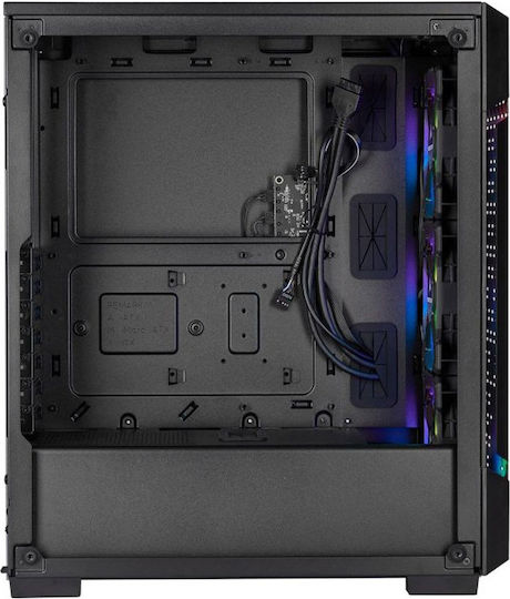 Corsair iCUE 220T RGB Gaming Midi Tower Computer Case with Side Window Black