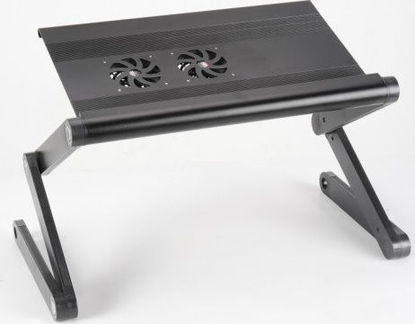 Smart Foldable T6 Τραπεζάκι για Laptop με 2 Ανεμιστήρες
