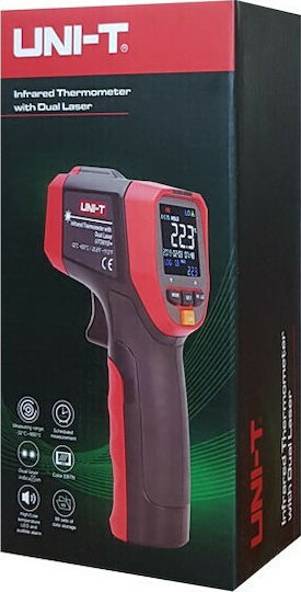 Uni-T Infrared Thermometer -32°C to 600°C with Distance Ratio 12:1 UT301DPLUS