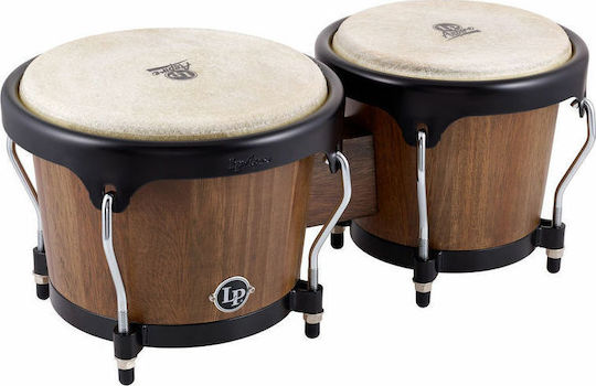 Latin Percussion Aspire Wood Bongos Jamjuree/Black