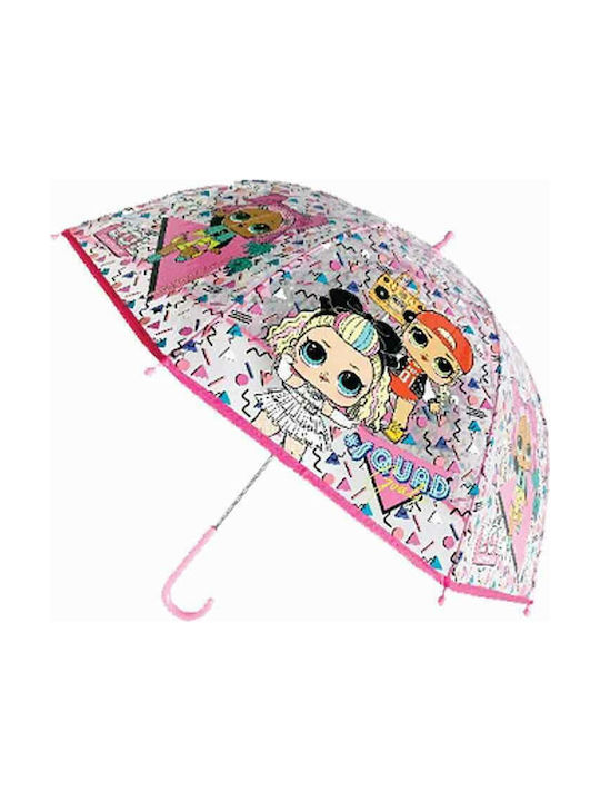 Chanos Kids Curved Handle Umbrella L.O.L. Surprise with Diameter 45cm Multicolour