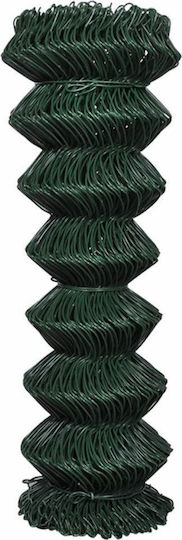 vidaXL Wire Fencing Galvanized Green