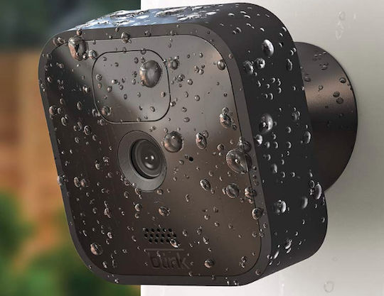 Blink Blink Outdoor IP Камера за наблюдение Wi-Fi HD 720P с Двупосочна Комуникация Черен