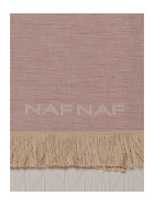 Naf Naf 358/21 Three-Seater Sofa Throw Chenille 180x300cm Powder