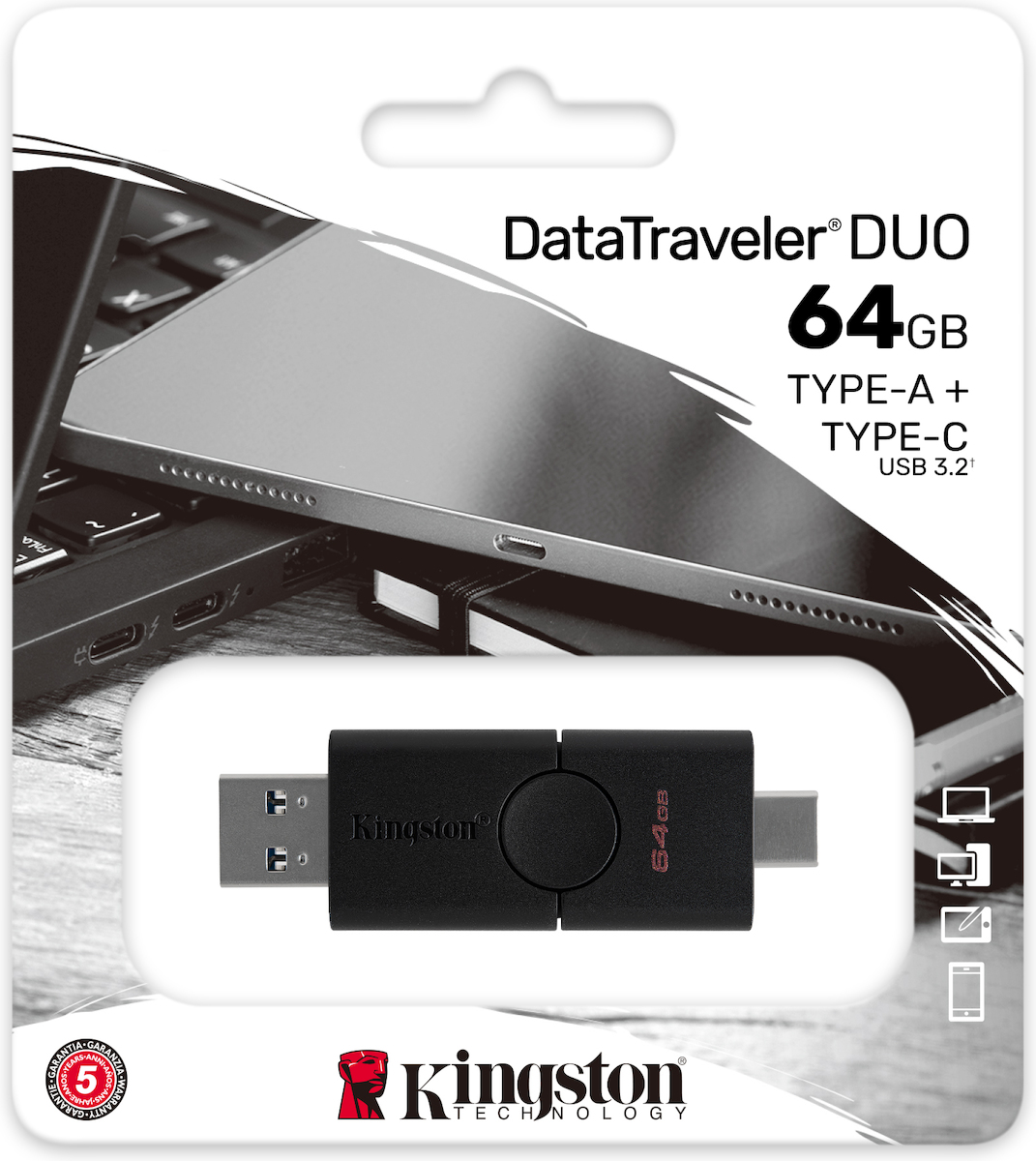 Kingston DataTraveler Duo 64GB USB 3.2 Skroutz.gr