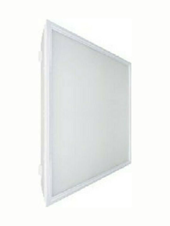 Aca Τετράγωνο Χωνευτό LED Panel 40W με Θερμό Λευκό Φως 3000K 60x60εκ.