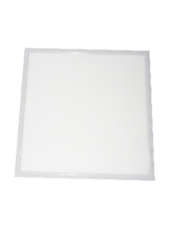 Aca Τετράγωνο Χωνευτό LED Panel 40W με Θερμό Λευκό Φως 3000K 60x60εκ.