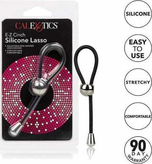 Calexotics E-Z Cinch Silicone Lasso Black