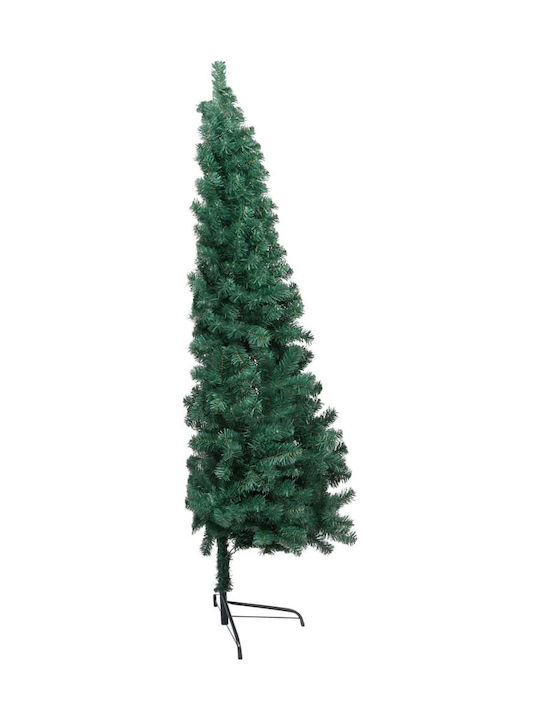 Christmas Wall Green Tree with Metallic Base H150cm