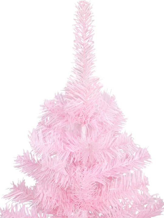 Christmas Pink Tree with Metallic Base H180cm