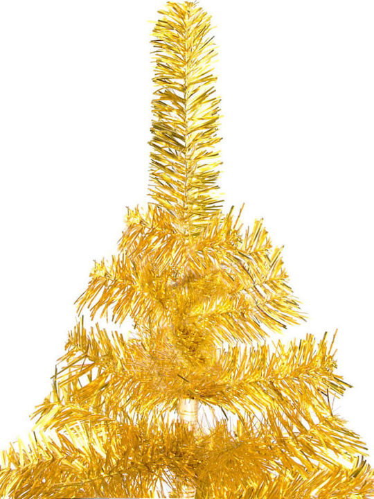 Christmas Gold Tree with Metallic Base H210pcs