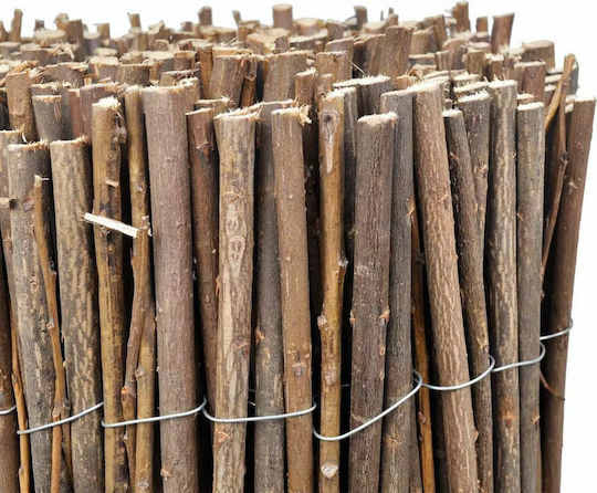 vidaXL Bambuszaun Holz Mit Ganzem Holz 1x3m