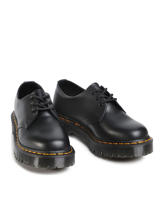1461 Bex Men's Leather Casual Shoes Black