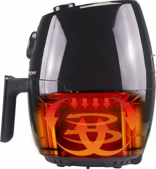 Beper Air Fryer 2lt Μαύρο P101FRI001