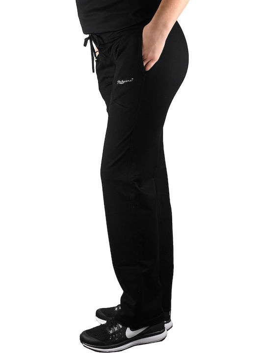 Damen-Sweatpants Schwarz