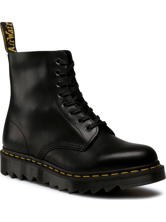 1460 Pascal Ziggy Leather Combat Boots Waterproof Black
