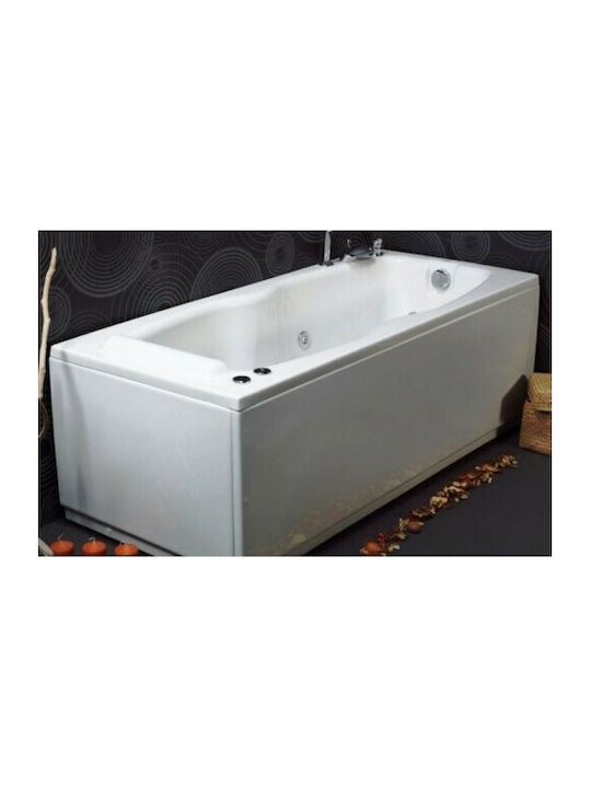 Sanitec Diana Μπανιέρα Ακρυλική 170x75x60cm