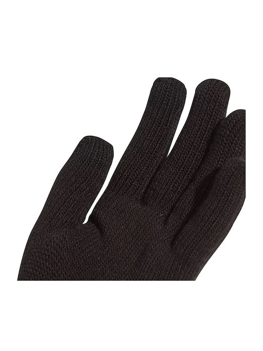 Performance Schwarz Gestrickt Handschuhe