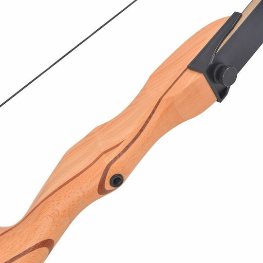 vidaXL Bow Olympic Recurve Bow for Adults 68" 30lb