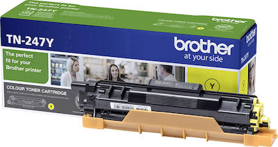 Brother TN-247Y Toner Laser Εκτυπωτή Κίτρινο High Yield 2300 Σελίδων