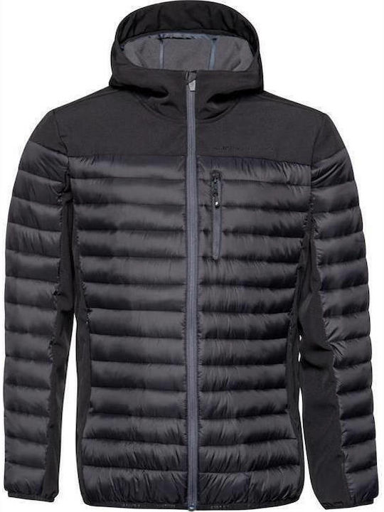 Update Outerwear Χειμωνιάτικο Μπουφάν Puffer Αντιανεμικό Black
