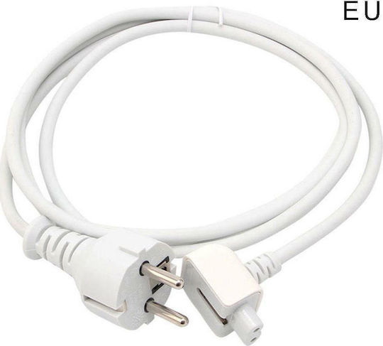 Apple Euro - Schuko Cablu 1.8m Alb (MK122Z/A)