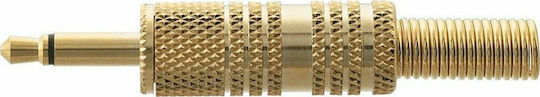 Lz D011G 3.5mm Jack male Επιχρυσο (01.096.0008)