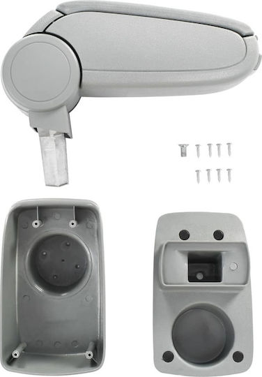 vidaXL Car Fabric Armrest for Ford Fiesta (2009) Gray