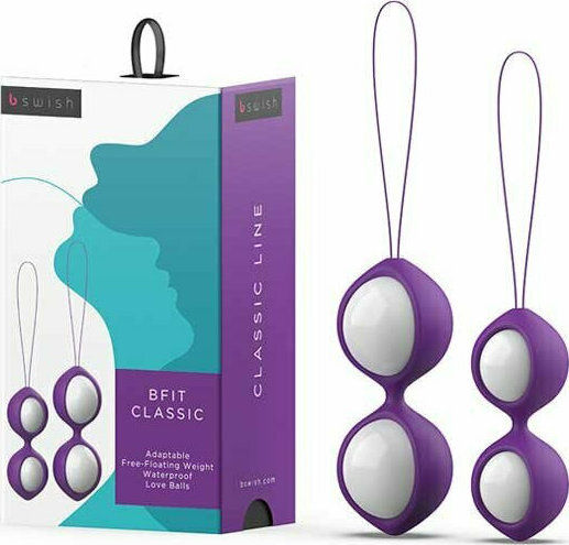 bswish Bfit Classic Kegel Balls Κολπικές Μπάλες με Δόνηση Μωβ