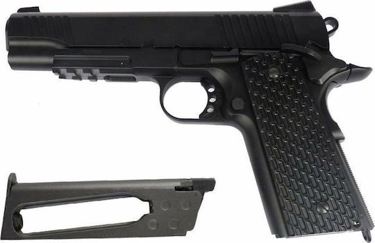 KWC Pistol cu Aer CO2 M1911 A1 Tac BB Recul 4.5mm